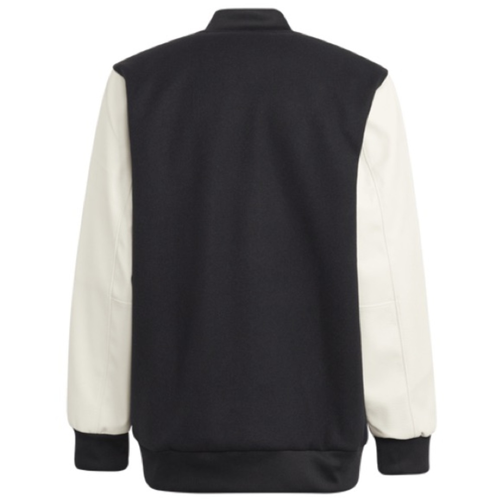 Adidas women’s Black and White Varsity Jacket - Picture 2 of 5